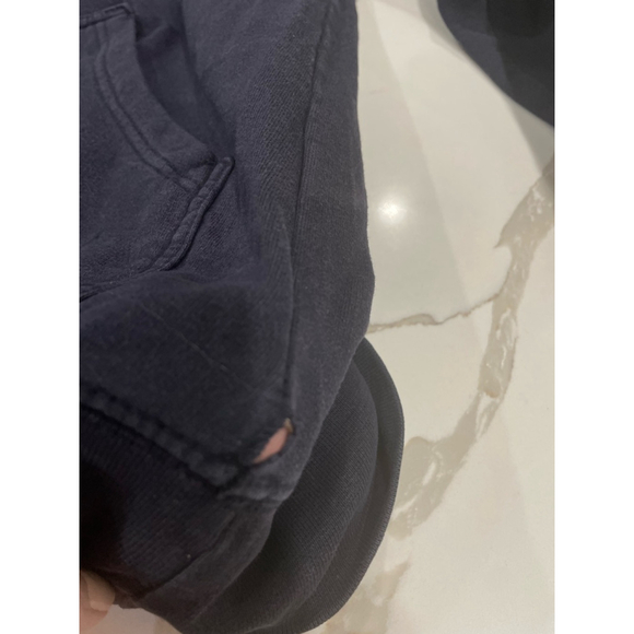 Honda Troy Lee Pullover Hoodie S Navy Blue Racing Distressed Streetwear - Picture 10 of 12